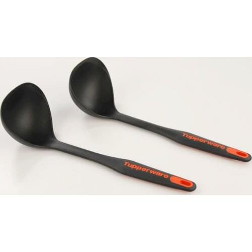 Tupperware Bucket, Available To Hold the Scoop Spoon TOP-Scoop Spoon Black-Orange (2)