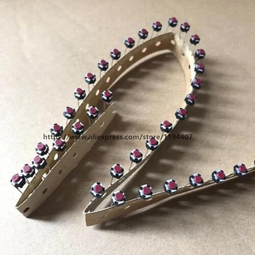 100X TACT MICRO SWITCH DSG1117 FOR PIONEER CDJ2000 CDJ900 CDJ400 CDJ-2000NXS Red Color