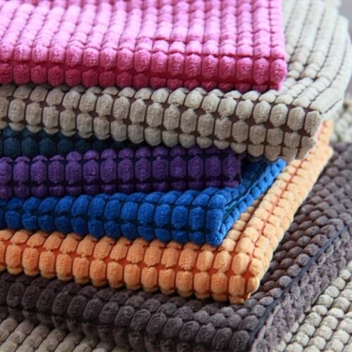 95cm*145cm Corduroy Fabric Polyester Nylon Corn kernel corduroy fabric DIY Handmade Sofa pillow cushion toy home decoration