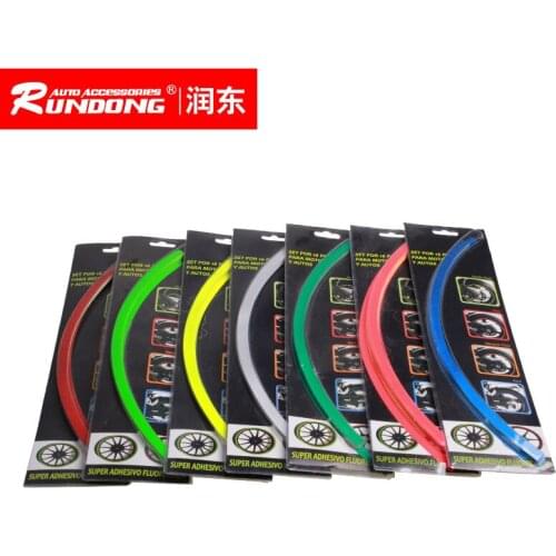 Automobile hub reflective sticker DIY refitting Automobile motorcycle wheel wholesale supplies