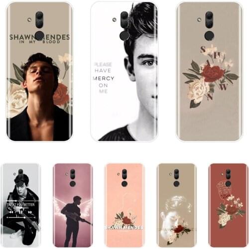 Phone Case For Huawei Mate 7 8 9 10 20 Lite Shawn Mendes Singer Cover Case For Huawei Mate 9 10 20 Pro Case Silicone