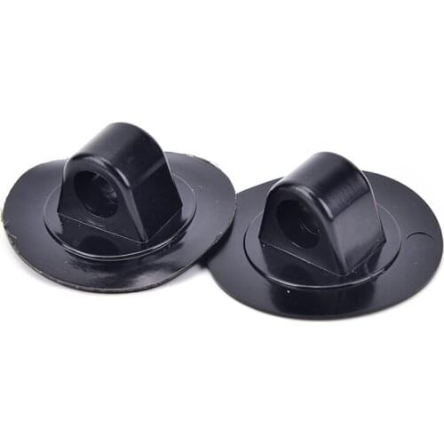 Black 2Pcs Kayak Engine Mount Boat Motor Stand Holder Kit Inflatable Boat Accessories