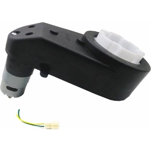 Children electric car gearbox with motor 12V/6V kids ride on electric car motor gear box,baby car reducer gearbox,550 gearbox