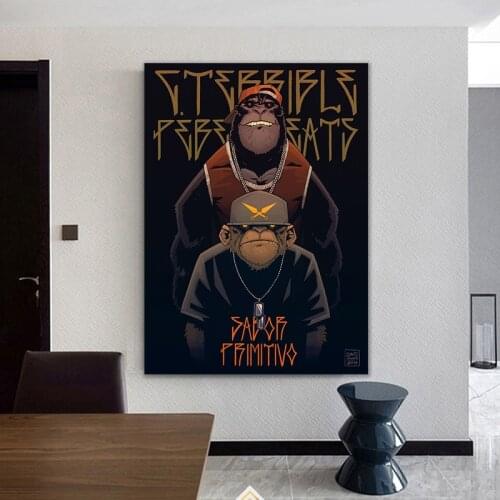 Home Decor Item Posters on the Wall Modern Cool Money Boy Room Decoration Teenager Wall Art Picture Canvas Painting Printing