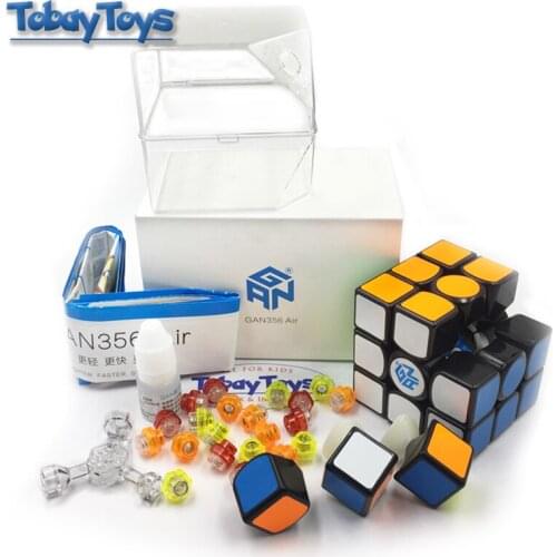 GAN 356 Air Magic Cube Master Record Speed Cube Professional Competition 356 Air Black N White Classic GAN Cubo De Rabie Cube