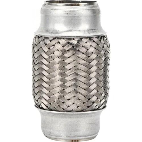 38 x 102mm 1.5 x 4in Stainless Steel Exhaust Flexible Pipe Flexi Joint Repair Tube Car auto Accessories