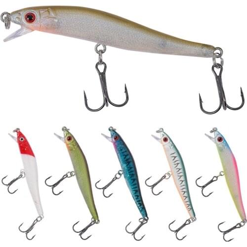 Fishing Lure Wobbler Simulation Sinking Fish Submerged Mino Carp Fishing Bait Fly-fish Artificial Silicone Fishing Tackle