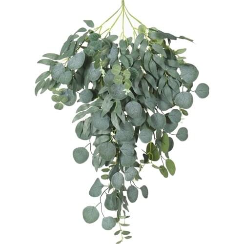 Artificial Eucalyptus Leaves Garland Vines Twigs Leaves for Wedding Party Table Greenery Garland Indoor