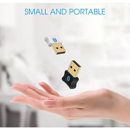 KEBIDU Bluetooth 5.0 Audio Receiver Transmitter USB Dongle for Computer Wireless Bluetooth Music Audio Adapter