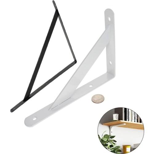 MroMax High Quality Fixing Brackets Carbon Steel Paint 200x120x25mm/250x160x25mm/300x190x25mm/400x250x25mm/500x300x25mm 1/2pcs