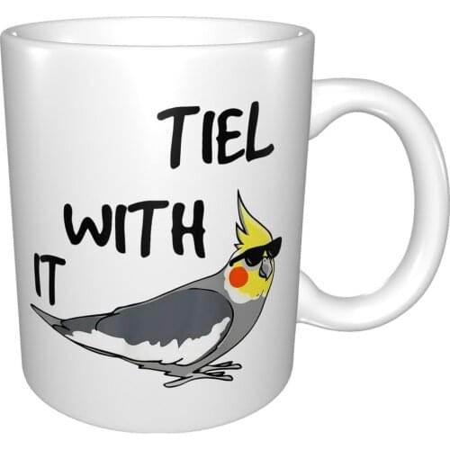 Cockatiel Tiel With It The Household Pet Funny White Gift For Familyban Mug Coffee Cup Coffee Mug Totoro