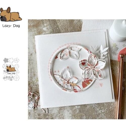 Flower Series Metal Cutting Dies Scrapbooking Stencil DIY Mold Knife Craft Embossing Die Cuts Card Making New Dies For 2020