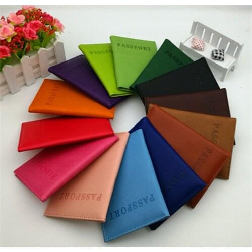 New Cover Travel Passport Cover Card Case Women Men Travel Credit Card Holder Travel ID&Document Passport Holder Case Protector