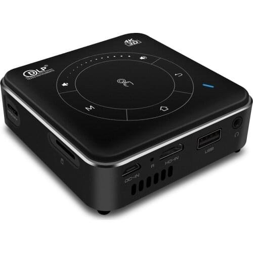 P11 projector home portable high-definition mobile phone projection TV bedroom home theater smart projec