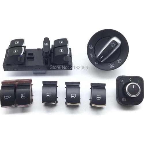 Window headlight mirror tailgate & fuel flap switch for VW Passat 5ND 959 565B,5ND 959 855,5ND 959 857,35D 959 903,5ND 941 431A