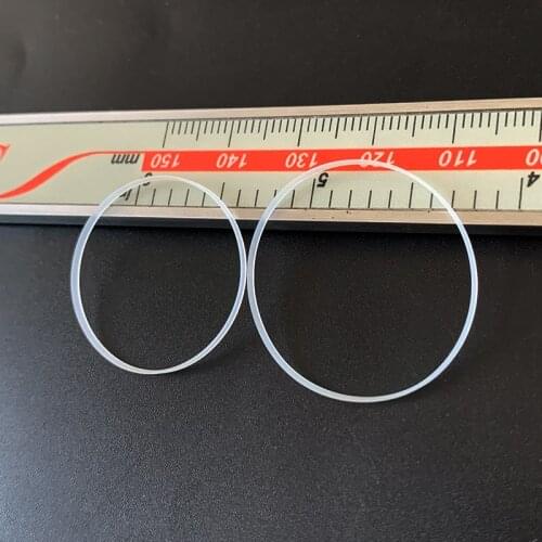 Plastic white gasket for crystal glass Internal diameter 36-40mm Thick 0.4mm high 1.25mm Watch parts Watch Accessories，1pcs
