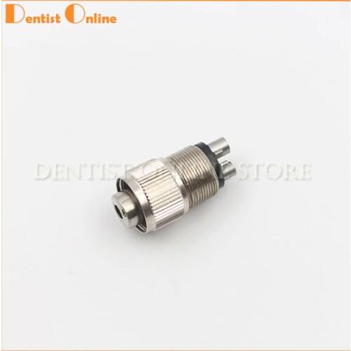 Dental Air Turnibne High Speed Handpiece Adaptor Changer 4 to 2 Hole Free Shipping