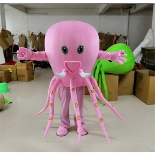[TML] Cosplay Marine life octopus Mascot Costume Cartoon character costume Advertising Party Costume animal carnival