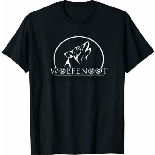 Happy Wolfenoot This Is The Season Of The Wolf Funny Black T-Shirt For Friends