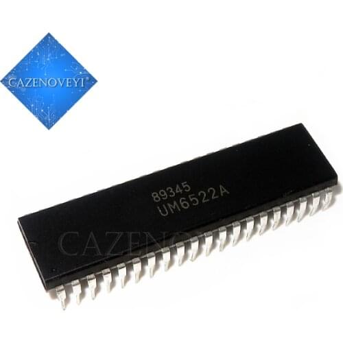 1pcs/lot 6522 R6522 UM6522A DIP-40 In Stock