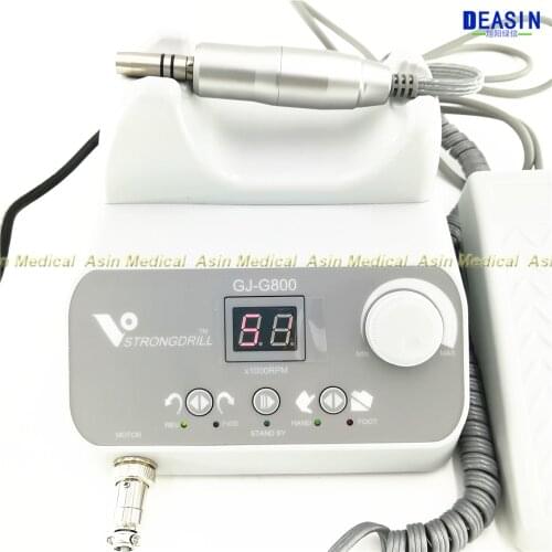 50,000 RPM Non-Carbon Brushless Dental Micromotor nail Pedicure Polishing Unit with E type lab handpiece
