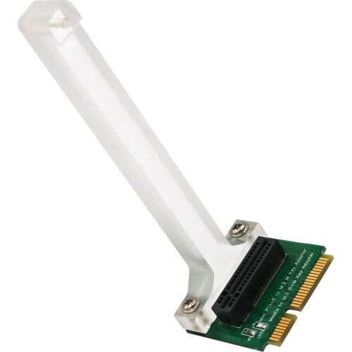 M2 SSD Adapter M Key M.2 PCI-E for NVME to Mini PCI-E Card or B+M Key M.2 SATA-Bus SSD to mSATA Card Converter Adapter for NGFF