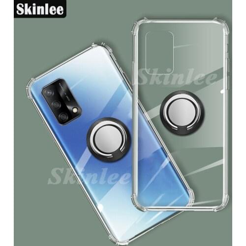 Skinlee For Realme GT 5G Case Official Original Shockproof With Ring Soft Airbag Cover For Realme GT Master Edition Case