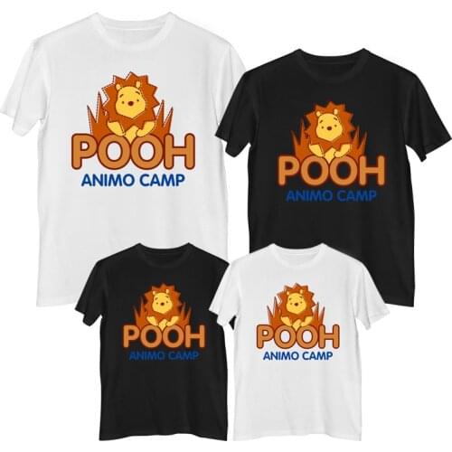 Disney Winnie the pooh Tigger T-shirt Comfortable 100% cotton Fashion clothes for teens Mens Women tee shirt Clothes for kids