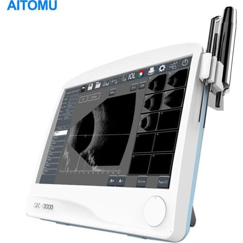 Eye Test Ophthalmic Ultrasound AB Scan Pachymeter SK-3000ABP