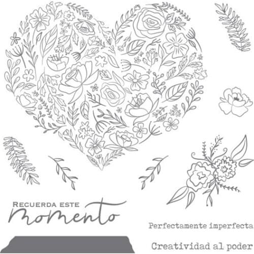 Spanish stamp Clear Stamp for Scrapbooking Transparent Silicone Rubber DIY Photo Album Decor 101