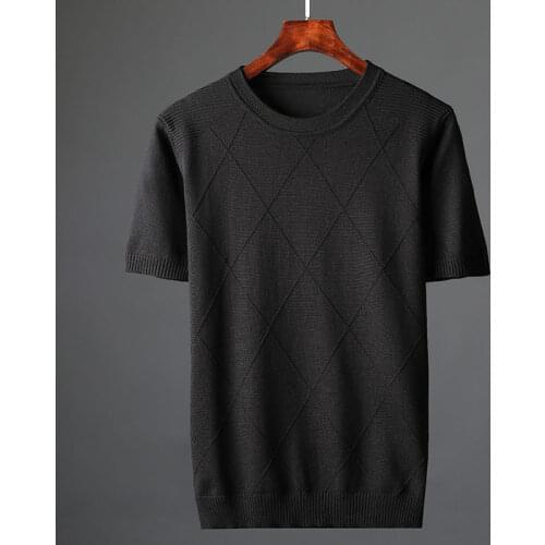 Мужские однотонные футболки Luyaoskyen China At AliExpress