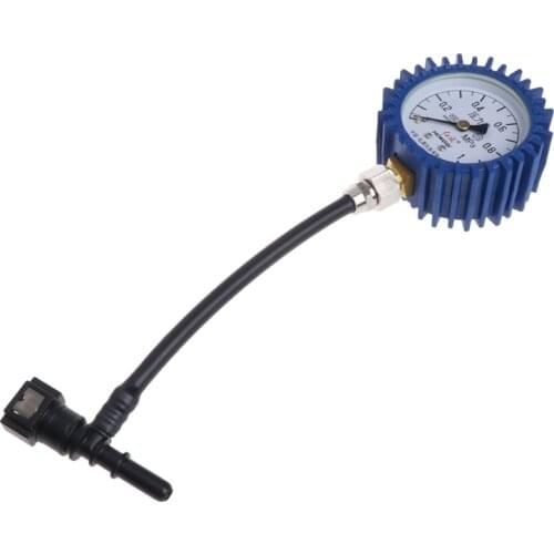 Motorcycle Car Fuel Pressure Gauge Car Gasoline Pressure Gauge Meter Tester Tool