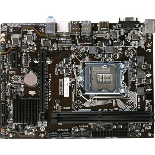 For Colorful C.H110M-T DDR4 Original NEW H110 Motherboard LGA 1151 support G4560 SATA3 32G USB3.0 Micro-ATX