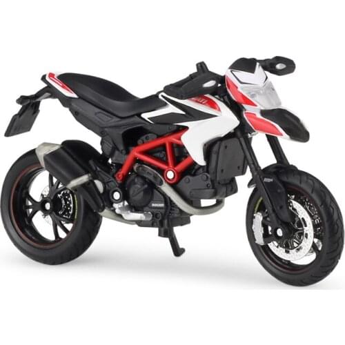 Motorbike Ducati HYPERMOTARDSP Motorcycle Simulation Alloy Model Car Collection Ornaments Decoration Gifts Toys for Boys