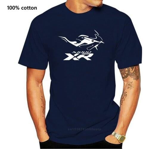 2021 New 100% Cotton T-Shirts Men T-shirt S1000xr S 1000 Xr 100% Cotton Motorcycle Motorrad