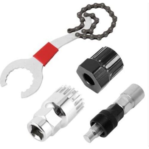 Bicycle Repair Tool Kits MTB Road Bikes Chain Cutter Bracket Flywheel Remover Crank Puller Wrench Maintenance Tools