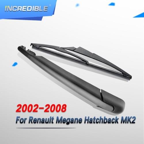 INCREDIBLE Rear Wiper & Arm for Renault Megane Hatchback MK2 2002 2003 2004 2005 2006 2007 2008