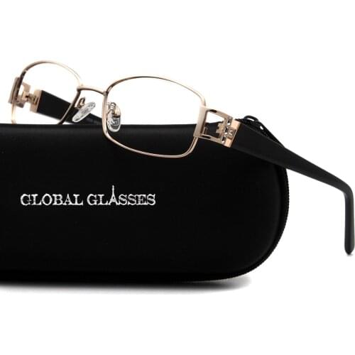 Eyeglasses Frames Eyewear Optical Frame Rectangle Metal Acetate Prescription Mypioa Reading Women Lady Trendy New MSG7236