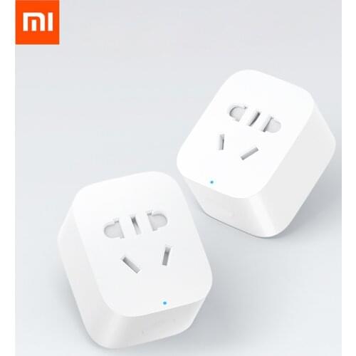 Original Xiaomi Smart Socket 2th Bluetooth Gateway Edition Power Static Remote Timing Countdown Overload Protect Work With Mijia