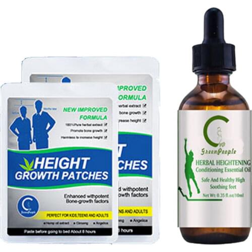 GPGP Grow Taller Foot Patch Enhancer Patch Growtaller plaster Patch in Foot Height Growth Foot Patch For Adults and Teen