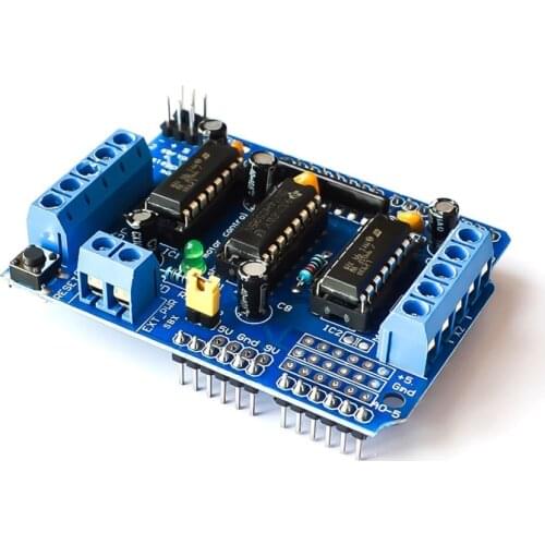 1pcs L293D Motor Drive Shield dual for Duemilanove, Motor drive expansion board