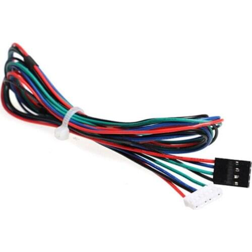 Extended NEMA 17 Stepper Motor Cable 1M Long 4 6 Pin 3D Printer Dupont