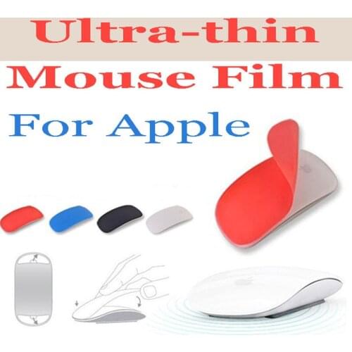 Ultra-thin Mouse Sticker for Apple Mouse Cover for Apple Macbook Mouse Protector Film for Mac Silicone Mouse Cleaner Sweat Proof
