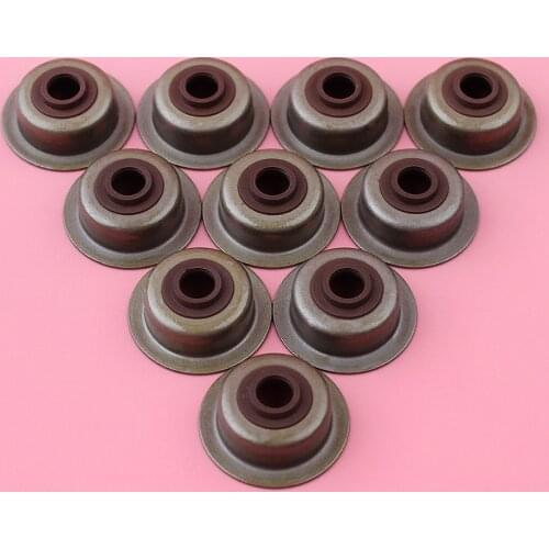 10pcs/lot Valve Stem Seal For Honda GX120 GX160 GX200 GX 200 160 120 Small Engine Motor Part 12209-ZH8-003