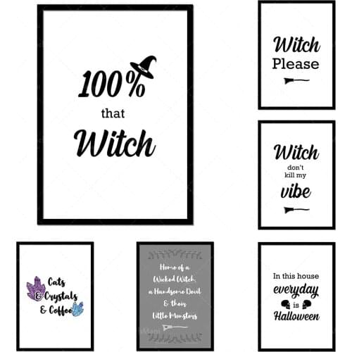 Funny witch prints, halloween prints, witch prints, witch wall art, witch home decoration gifts, witchcraft art pagan prints pos
