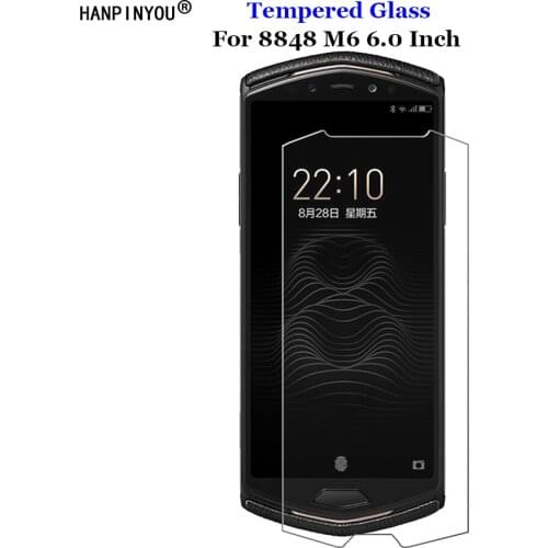 For 8848 M6 Tempered Glass 9H 2.5D Premium Phone Screen Protector Film For 8848 M6 6.0"