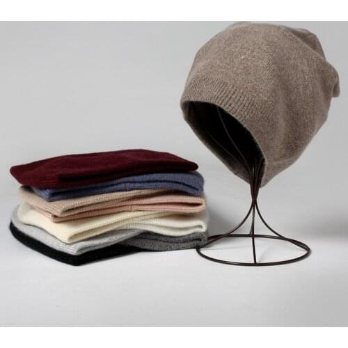 VISROVER 10 colorways unisex rabbit fur woman winter hat best matched autumn winter beanies Warm soft fur bonnet skullies Gift