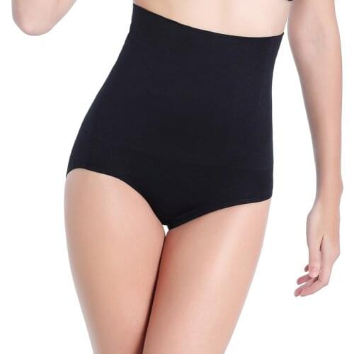 Women Hot Slimming High Waist Briefs Tummy Control Abdomen Seamless Sport Bra for Fitness Fajas Reductoras Y Modeladoras Mujer