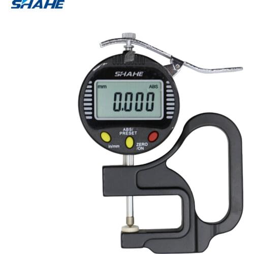 0-10 mm Digital Thickness Gauge 0.001 mm with pointed head