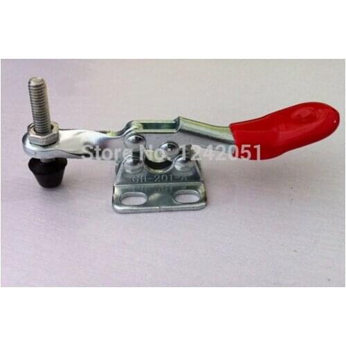 10PCS Metal Horizontal Quick Release Hand Toggle Clamp Tool 201A